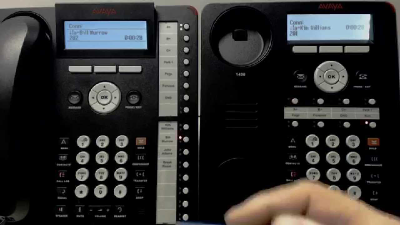 avaya phone system instruction manual