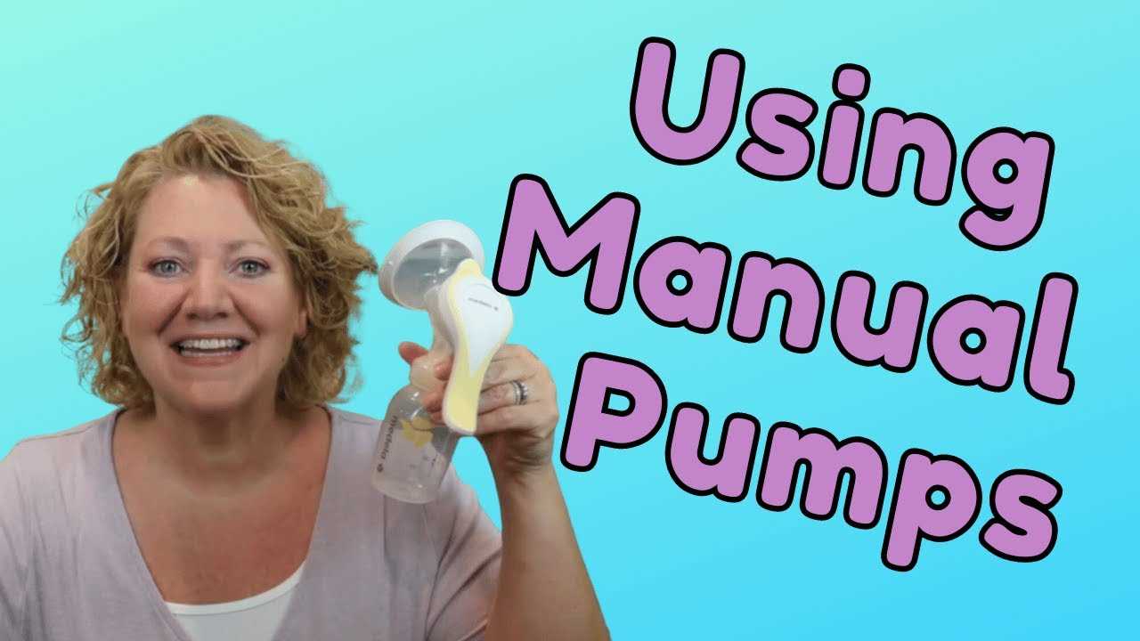 avent manual breast pump instructions