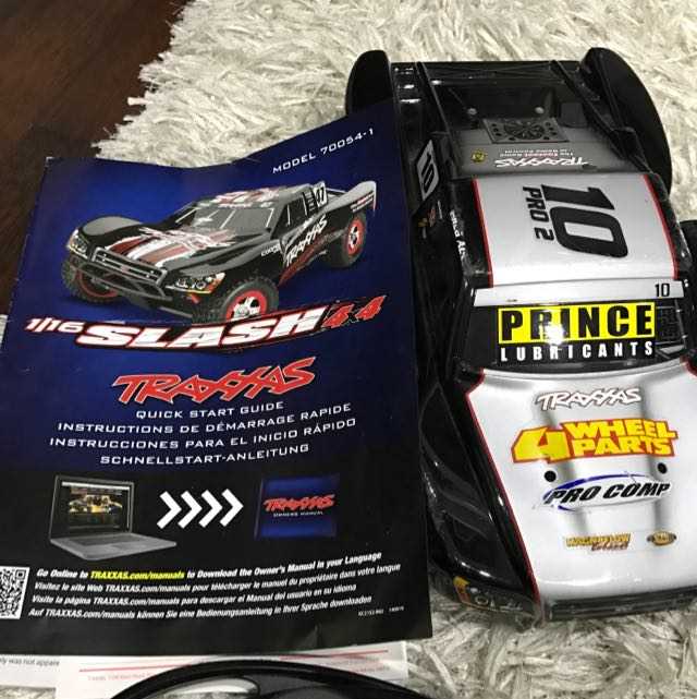 traxxas slash 4x4 instruction manual