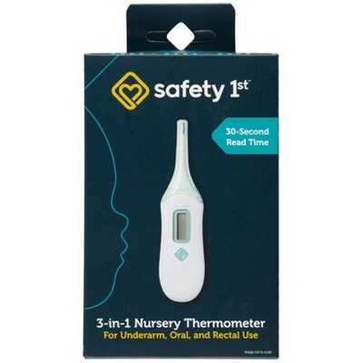 safety first thermometer instruction manual