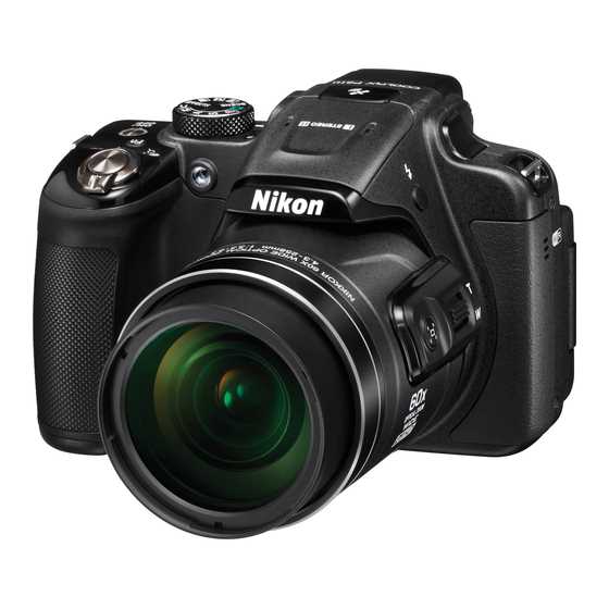 nikon coolpix p610 instruction manual