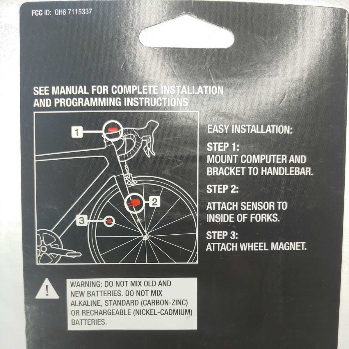 bell bicycle computer instruction manual