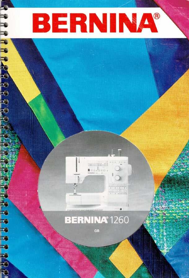 bernina sewing machine instruction manual