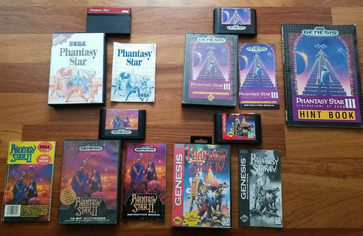 phantasy star 2 instruction manual