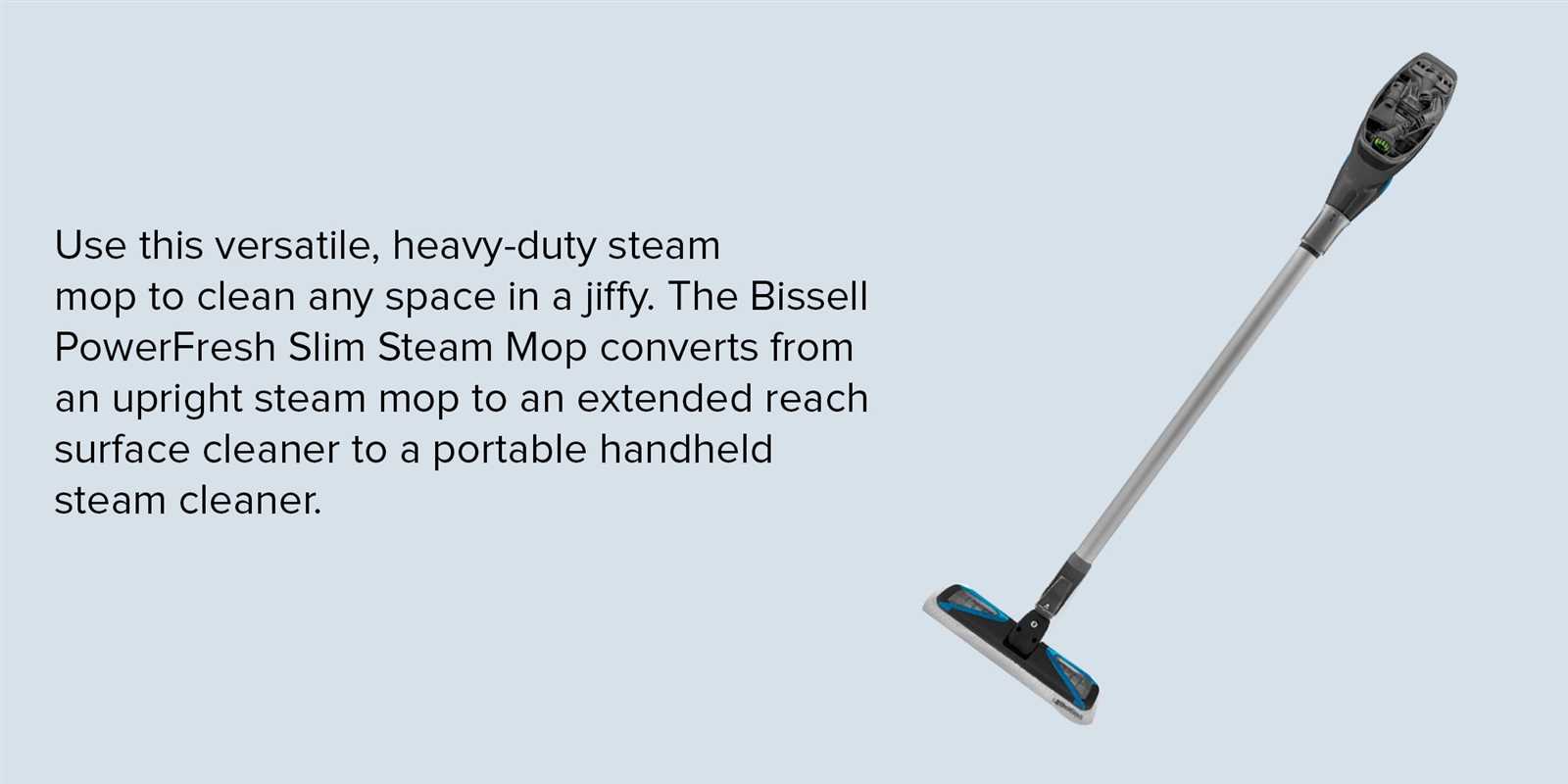 bissell steam mop instruction manual