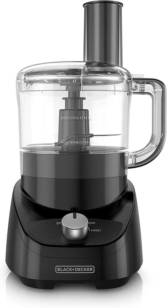 black and decker 8 cup food processor instruction manual