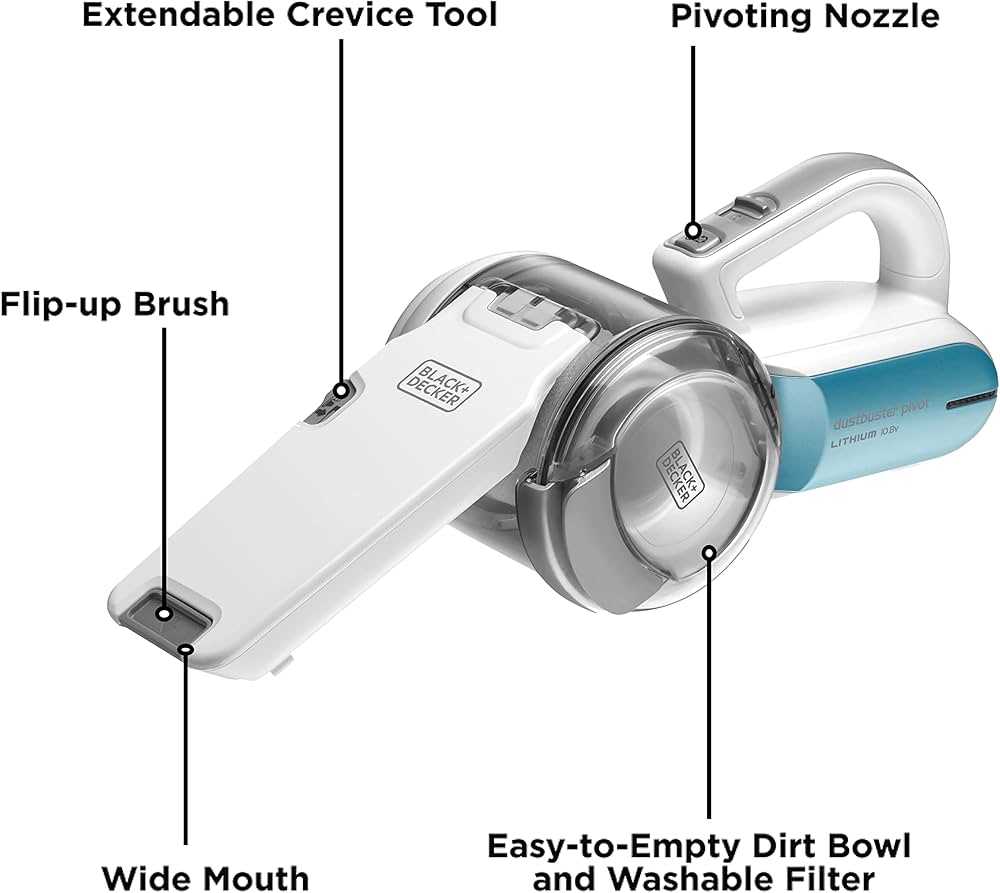 black and decker dustbuster pivot instruction manual