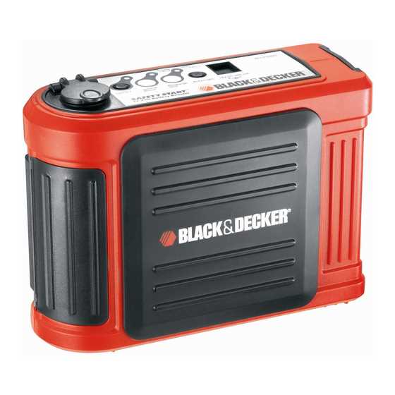 black decker simple start instruction manual