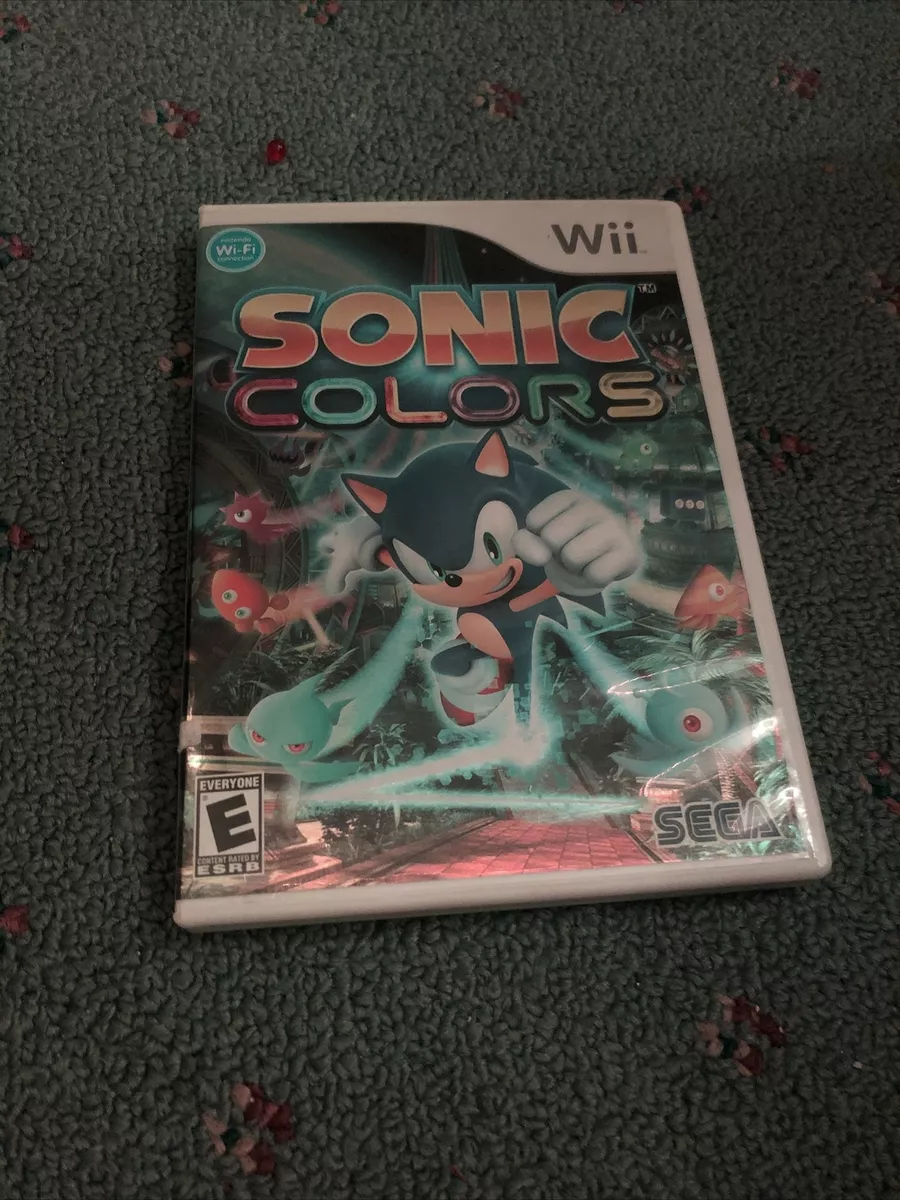 sonic colors instruction manual wii