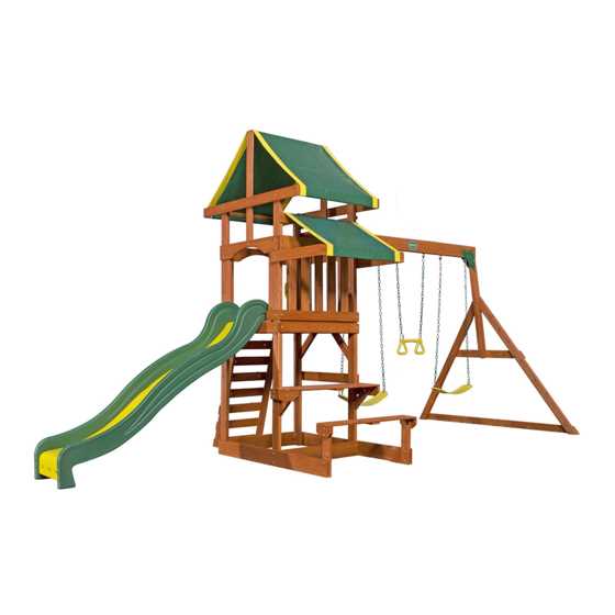 backyard discovery tucson cedar wooden swing set instruction manual