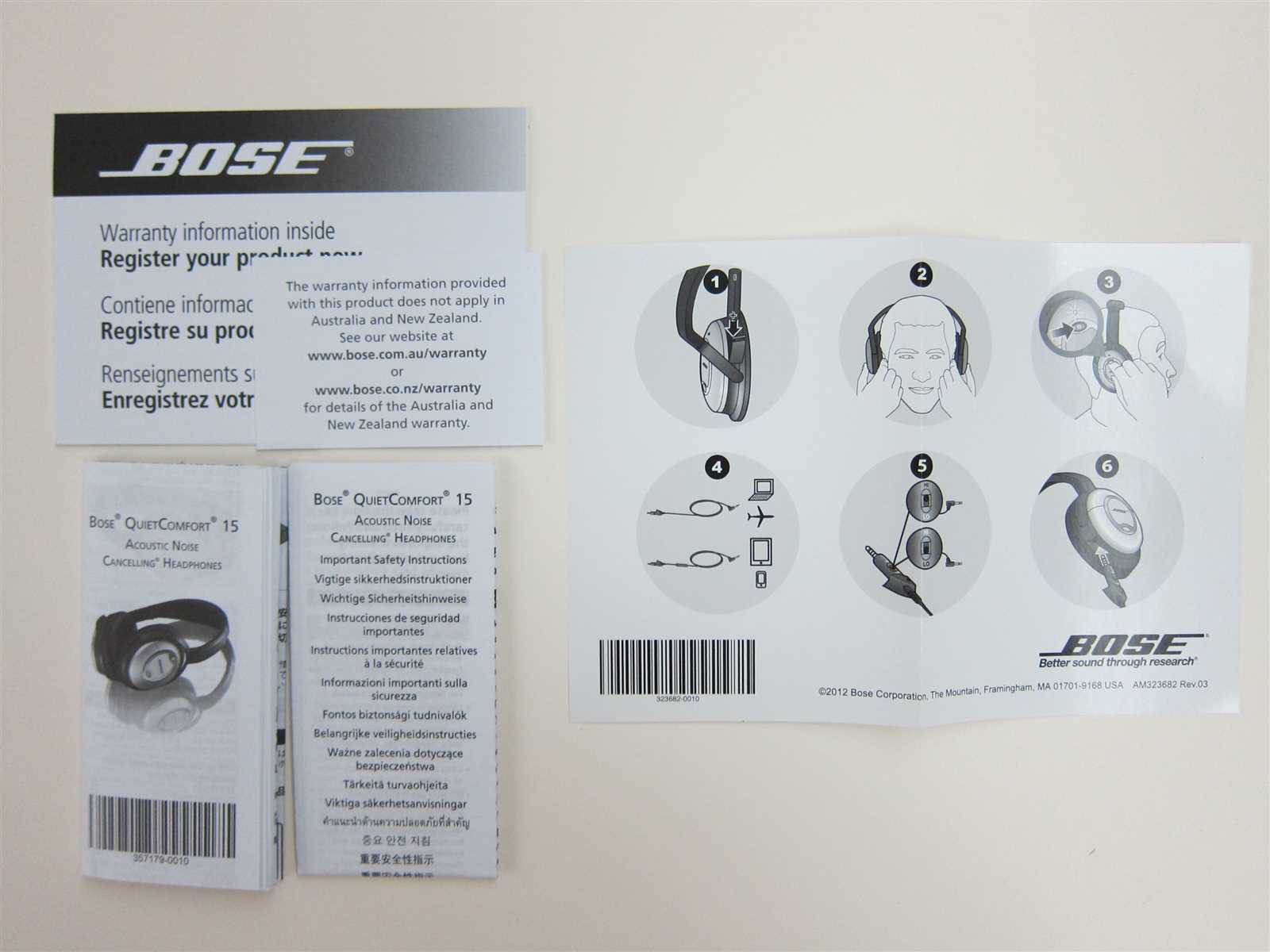 bose qc15 instruction manual