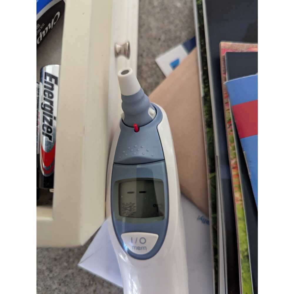 braun thermoscan ear thermometer 6022 instruction manual