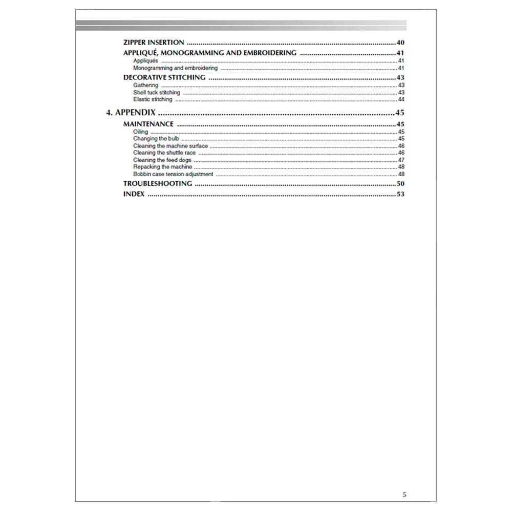 brother ls2125i instruction manual