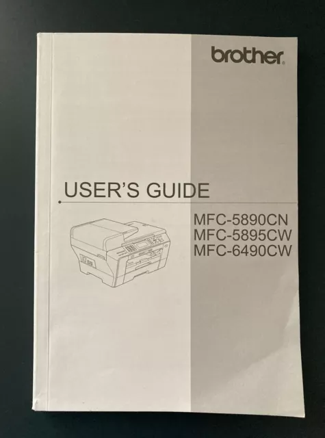 brother mfc 6490cw instruction manual