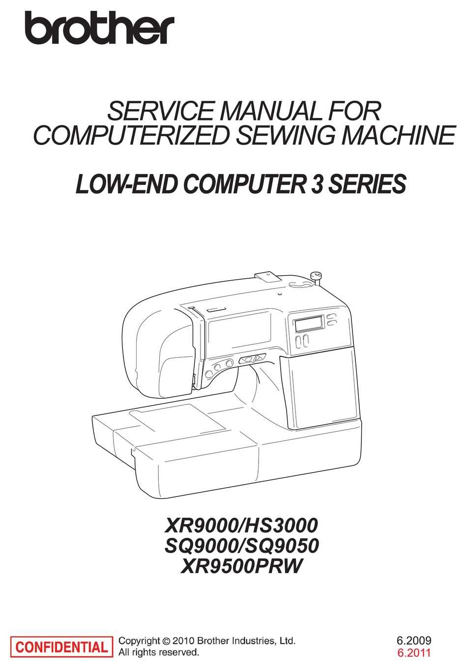 brother xr3340 instruction manual