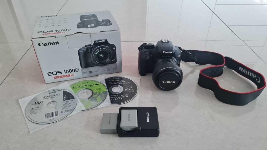 canon 1000d instruction manual