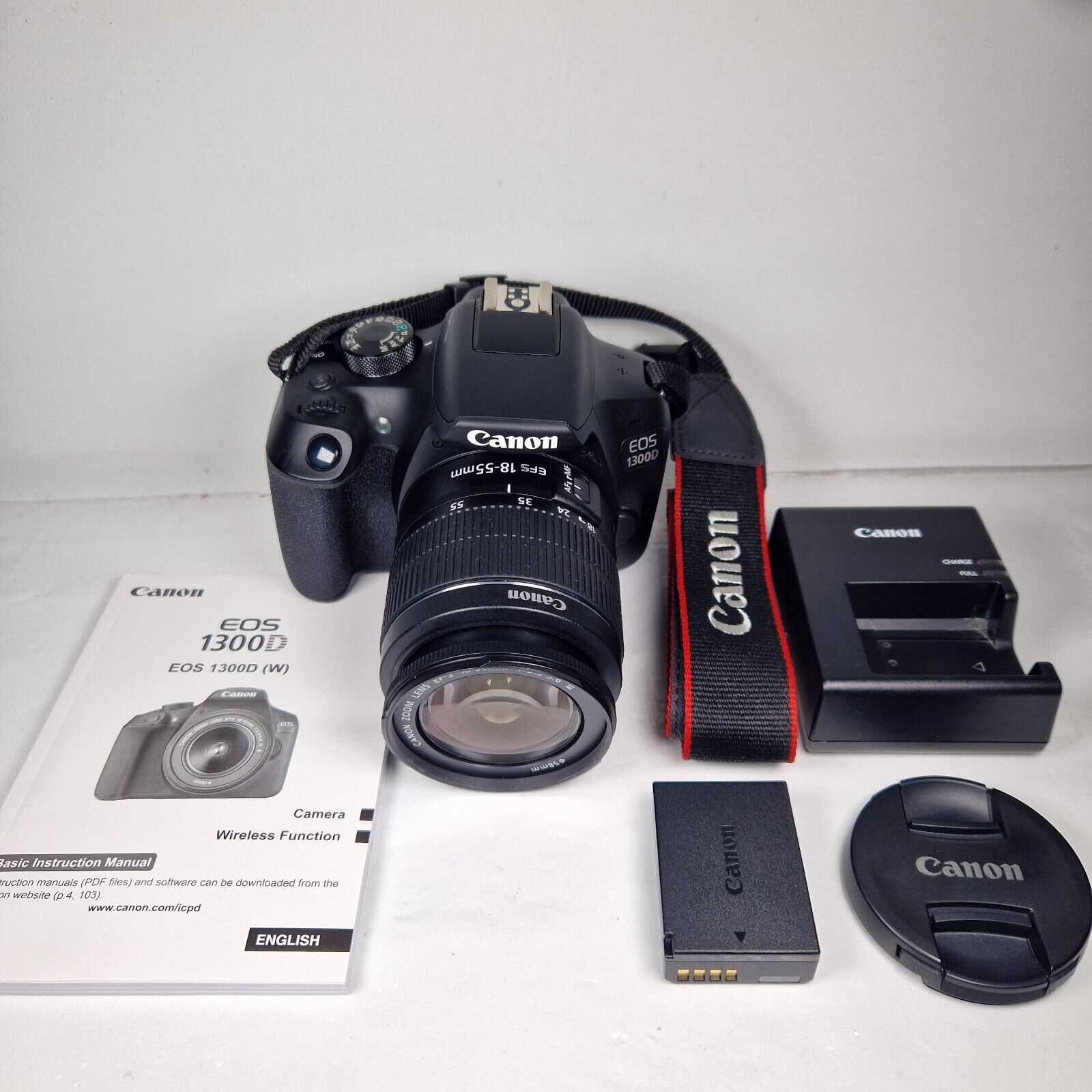 canon 1300d instruction manual