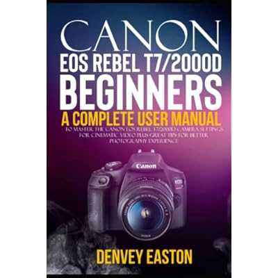 canon 2000d instruction manual