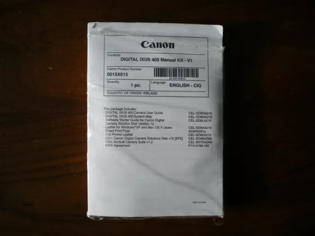 canon digital camera instruction manual