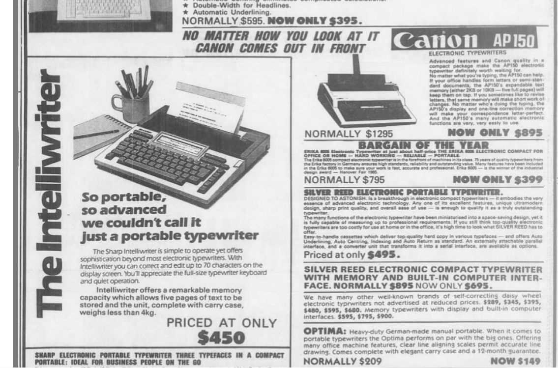 canon es3 typewriter instruction manual