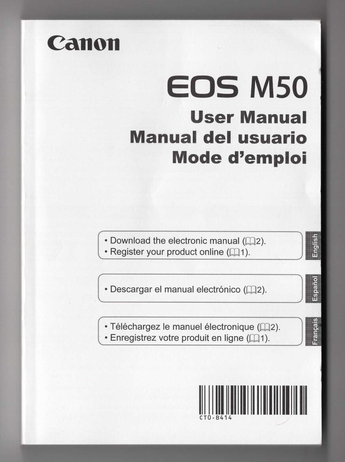 canon instruction manual download