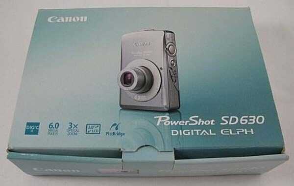 canon powershot sd630 instruction manual