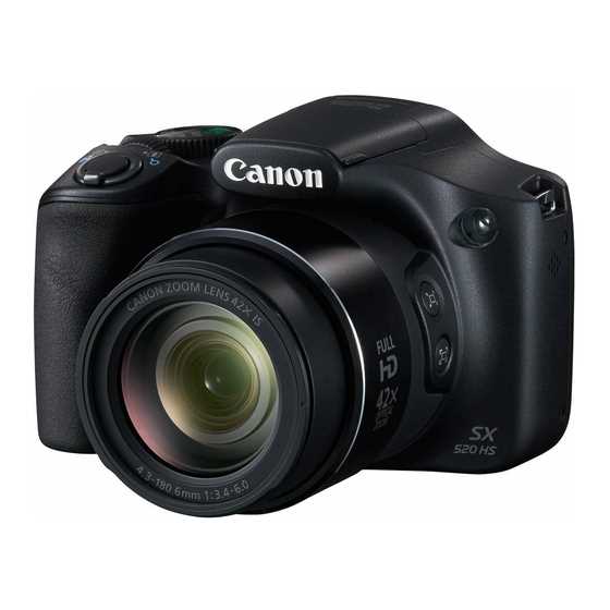 canon powershot sx510 hs instruction manual