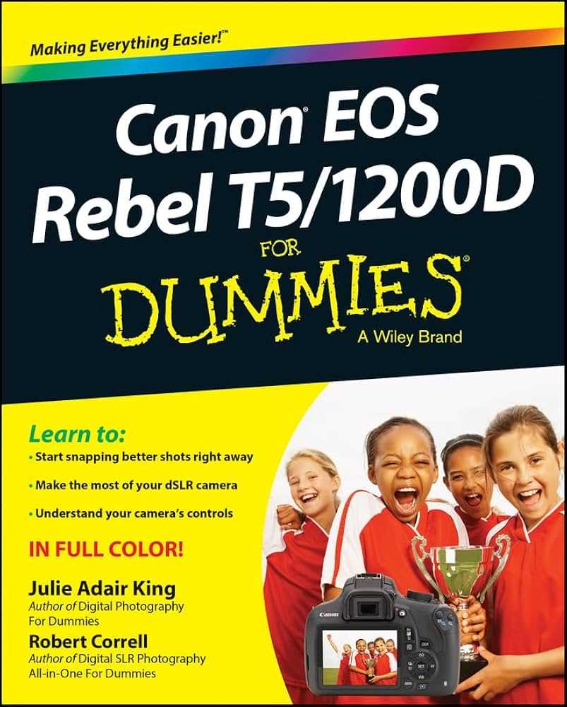 canon rebel t5 instruction manual