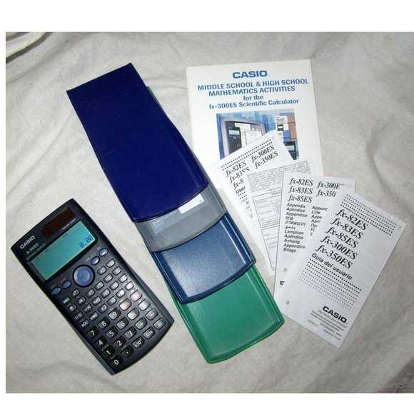 casio fx 83es instructions manual