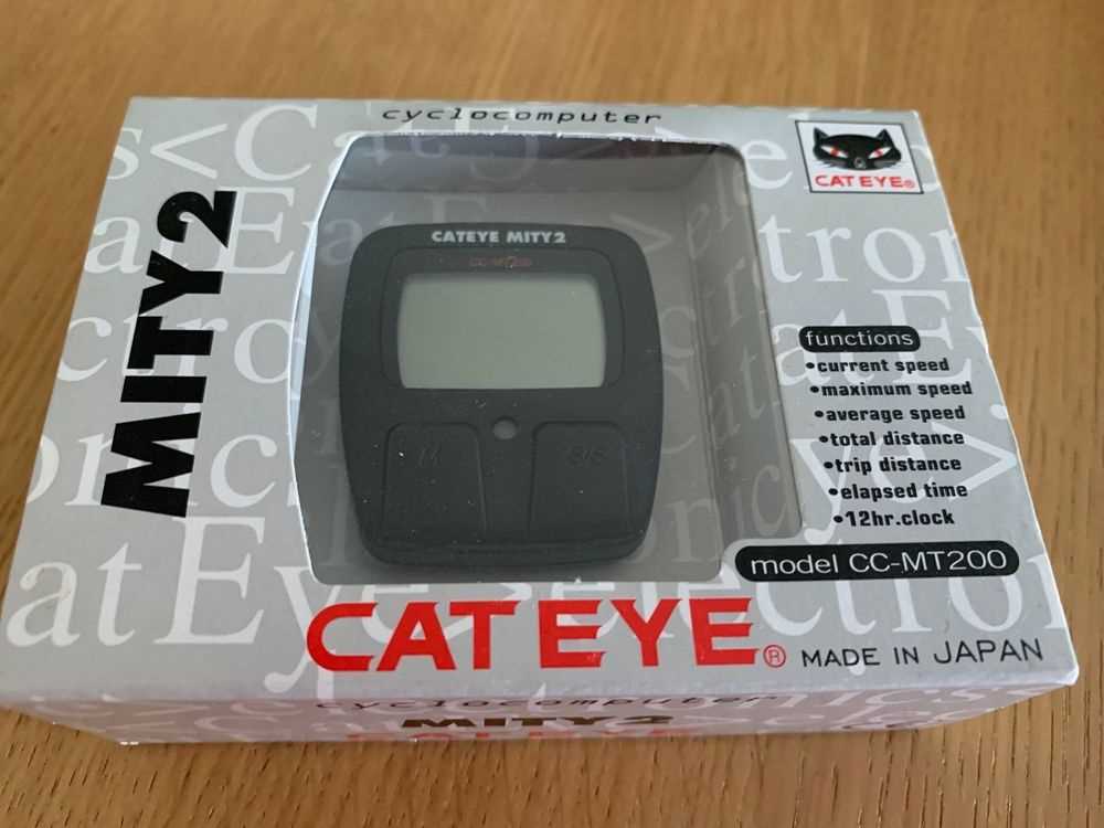cateye mity 2 instruction manual