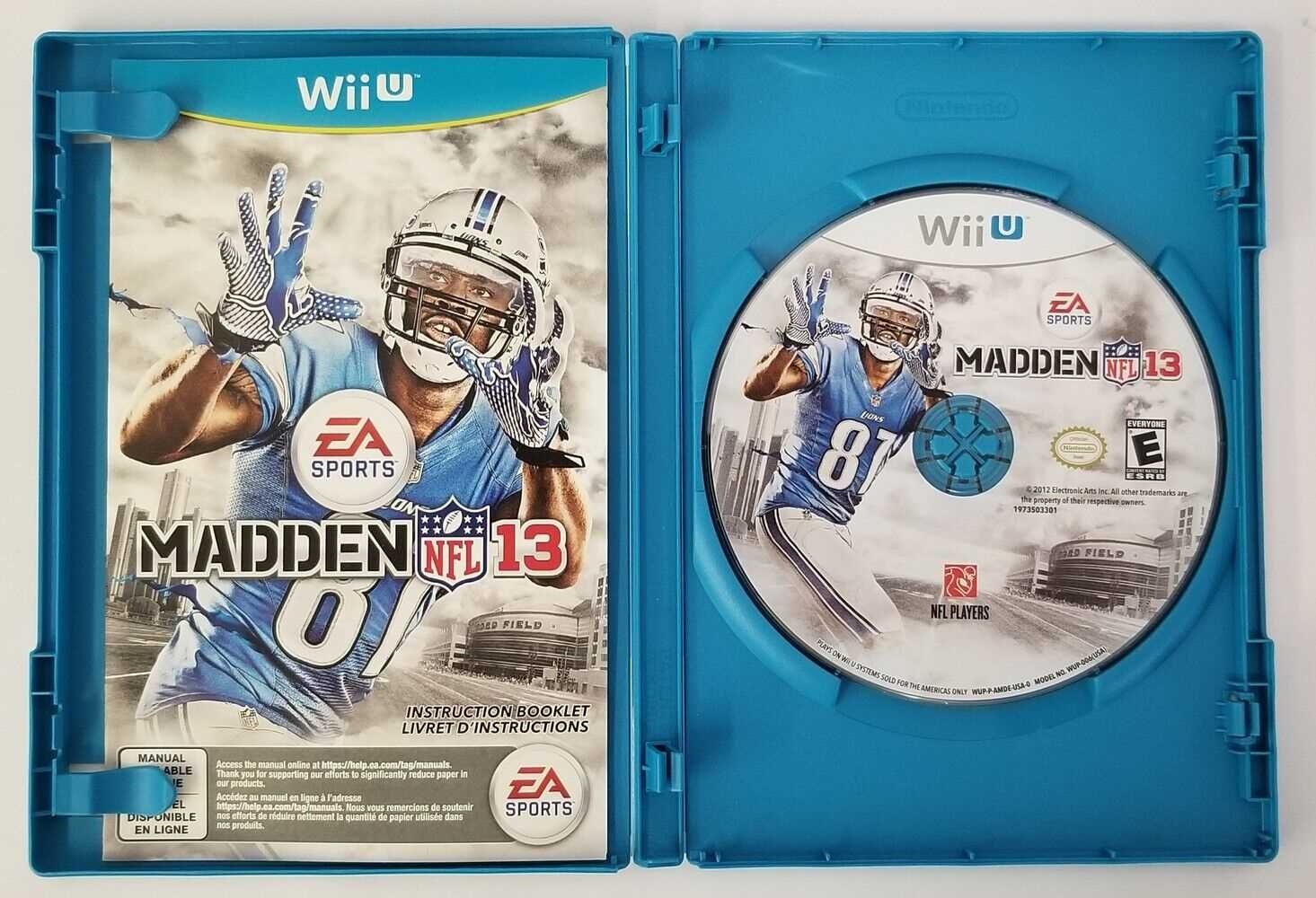 madden 13 wii instruction manual