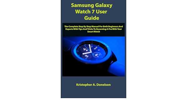 samsung galaxy watch instruction manual