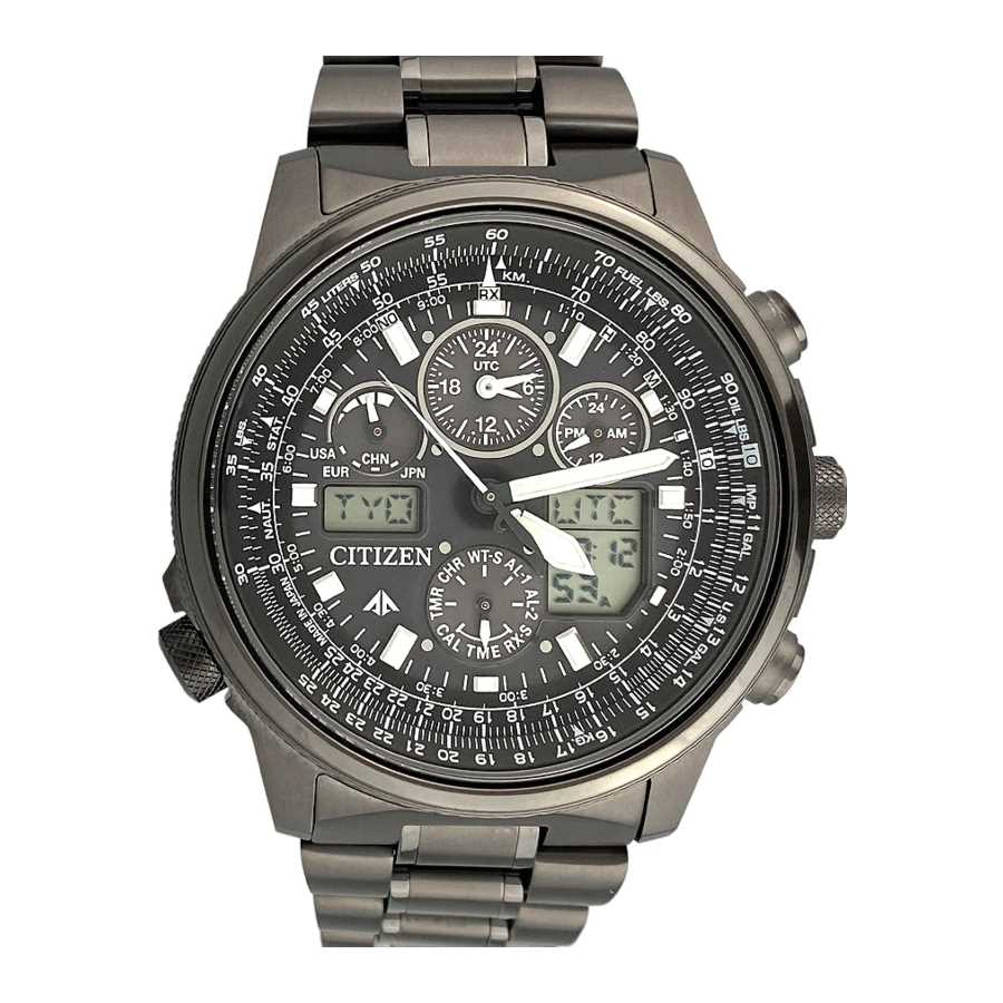 citizen eco drive wr 200 instruction manual