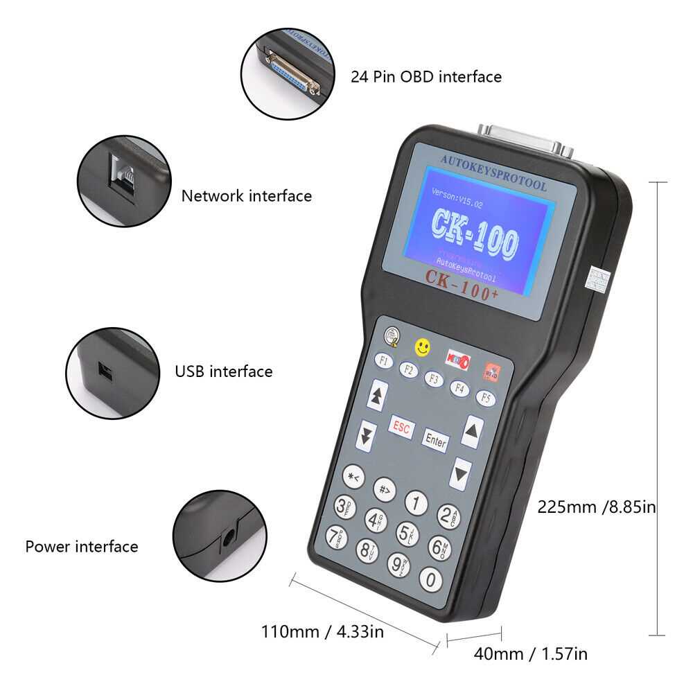 ck 100 v99 car key programmer instruction manual