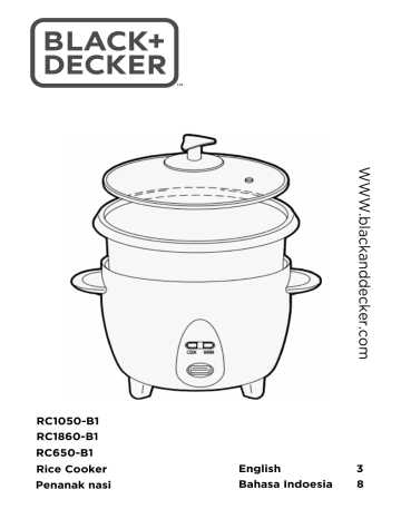 manual black and decker rice cooker instructions