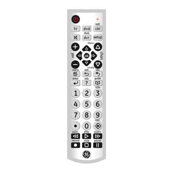 ge universal remote instruction manual 24927