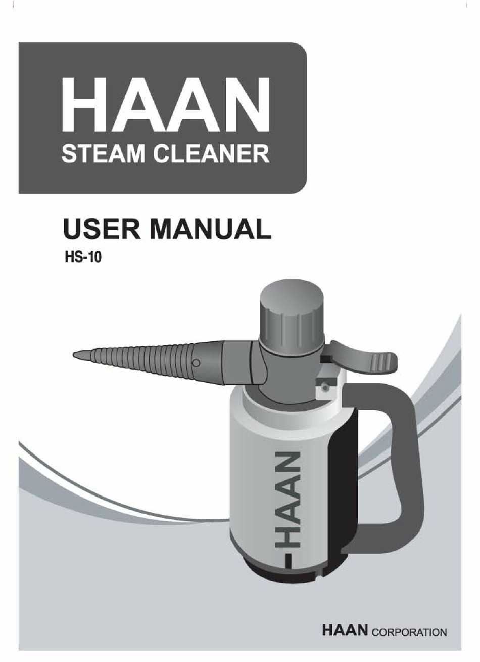 haan floor steamer instruction manual