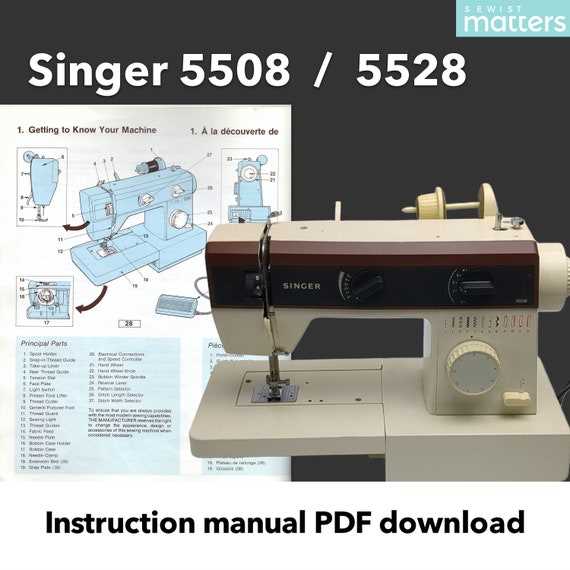 singer quick fix instruction manual