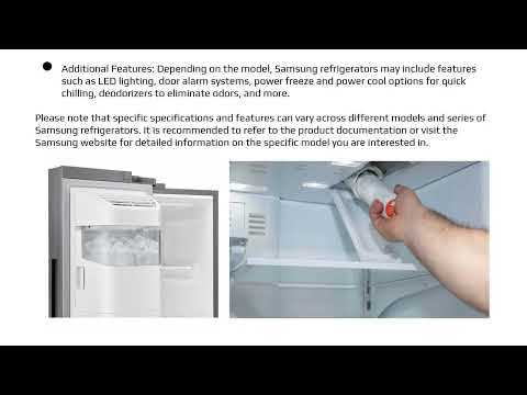 samsung fridge instruction manuals