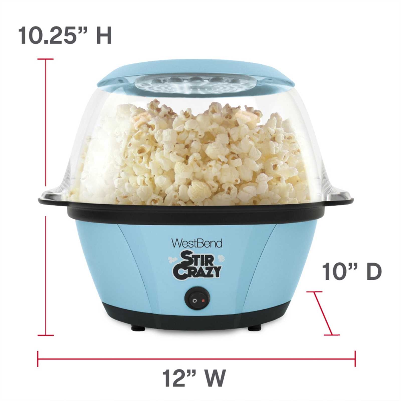 dash stirring popcorn maker instruction manual