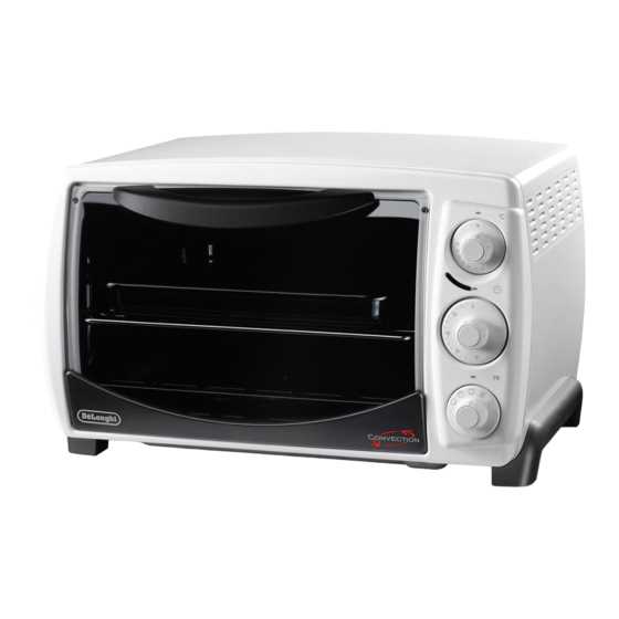 delonghi toaster oven instruction manual