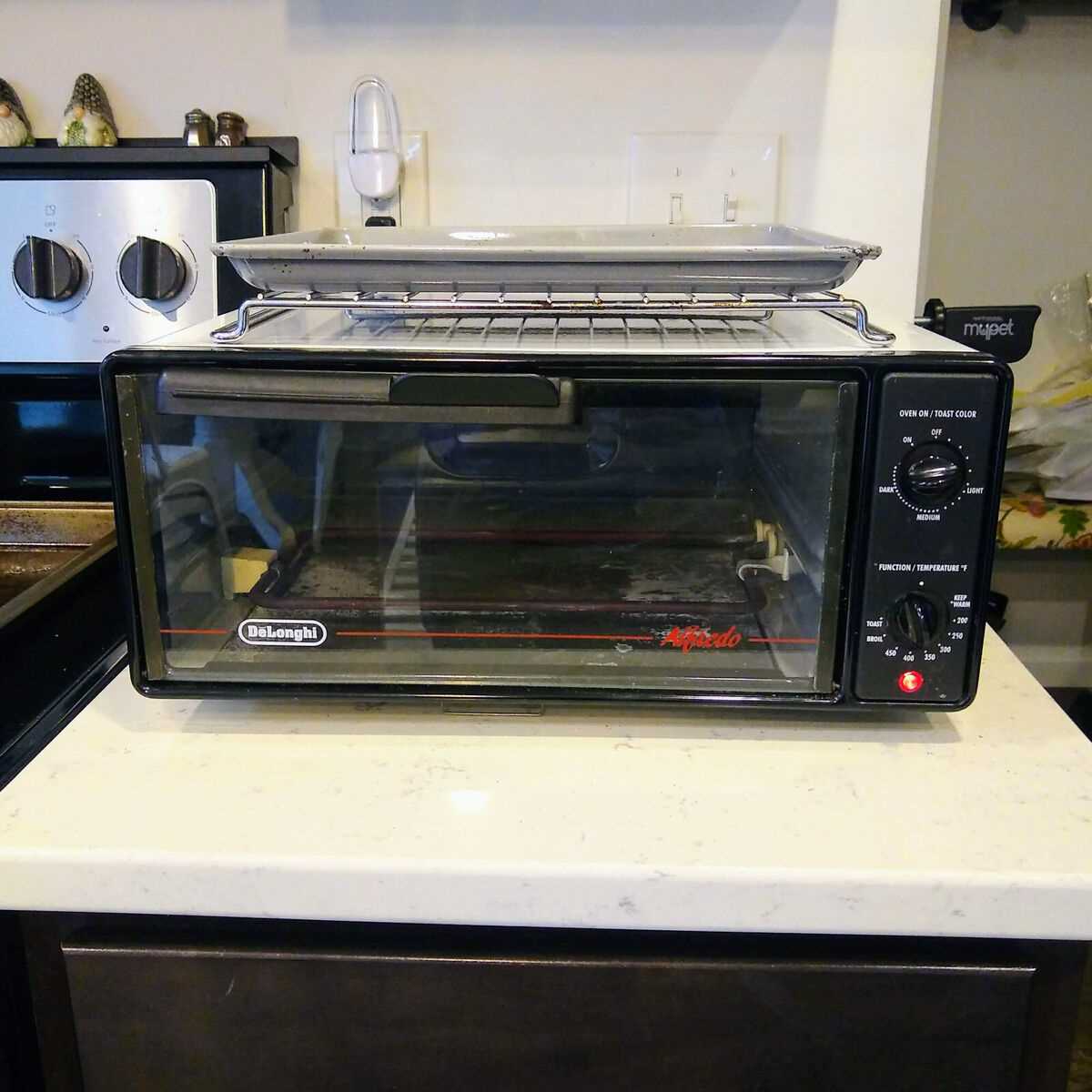 delonghi toaster oven instruction manual