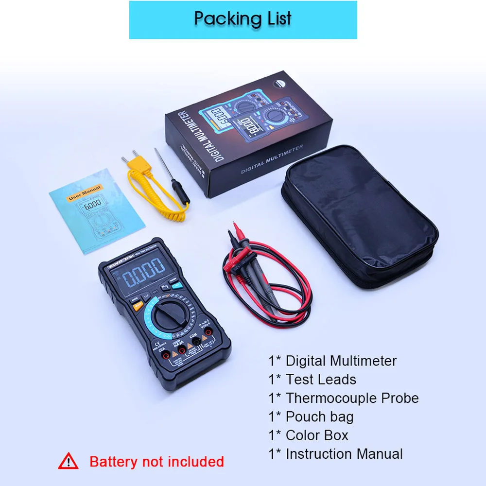 digital multimeter instruction manual