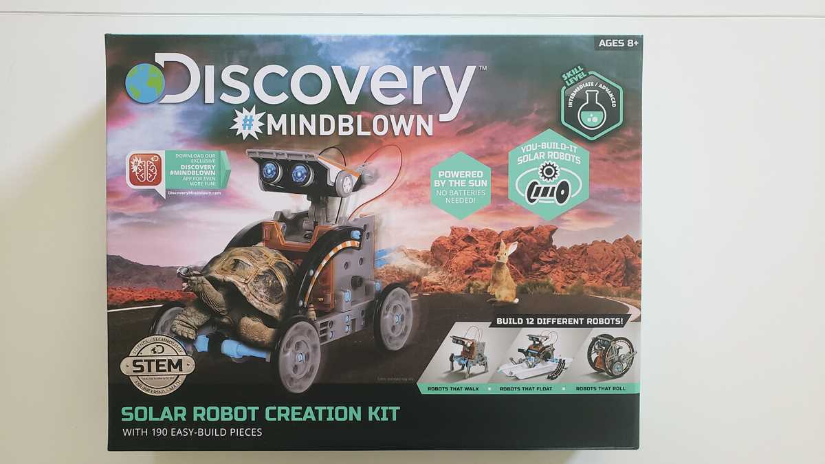 discovery mindblown solar robot creation kit instruction manual