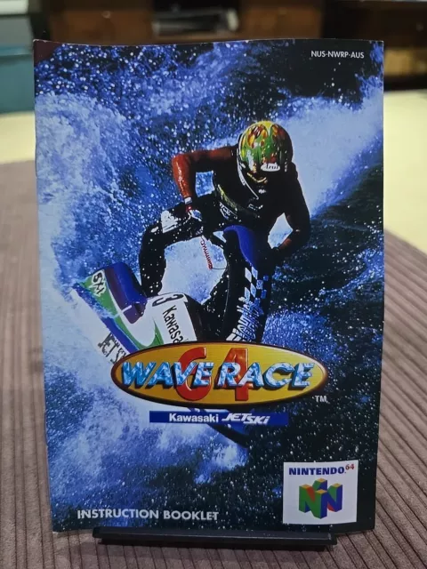 wave race 64 instruction manual