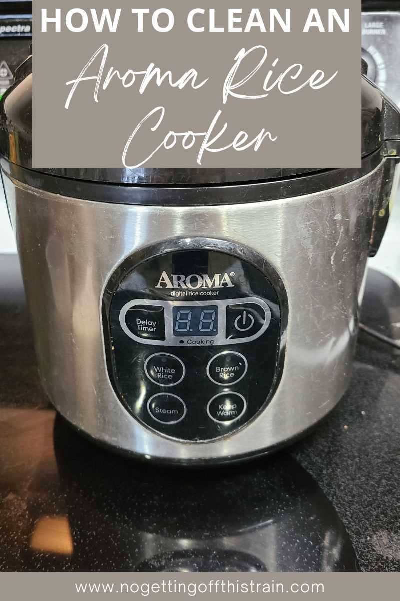 aroma digital rice cooker instruction manual