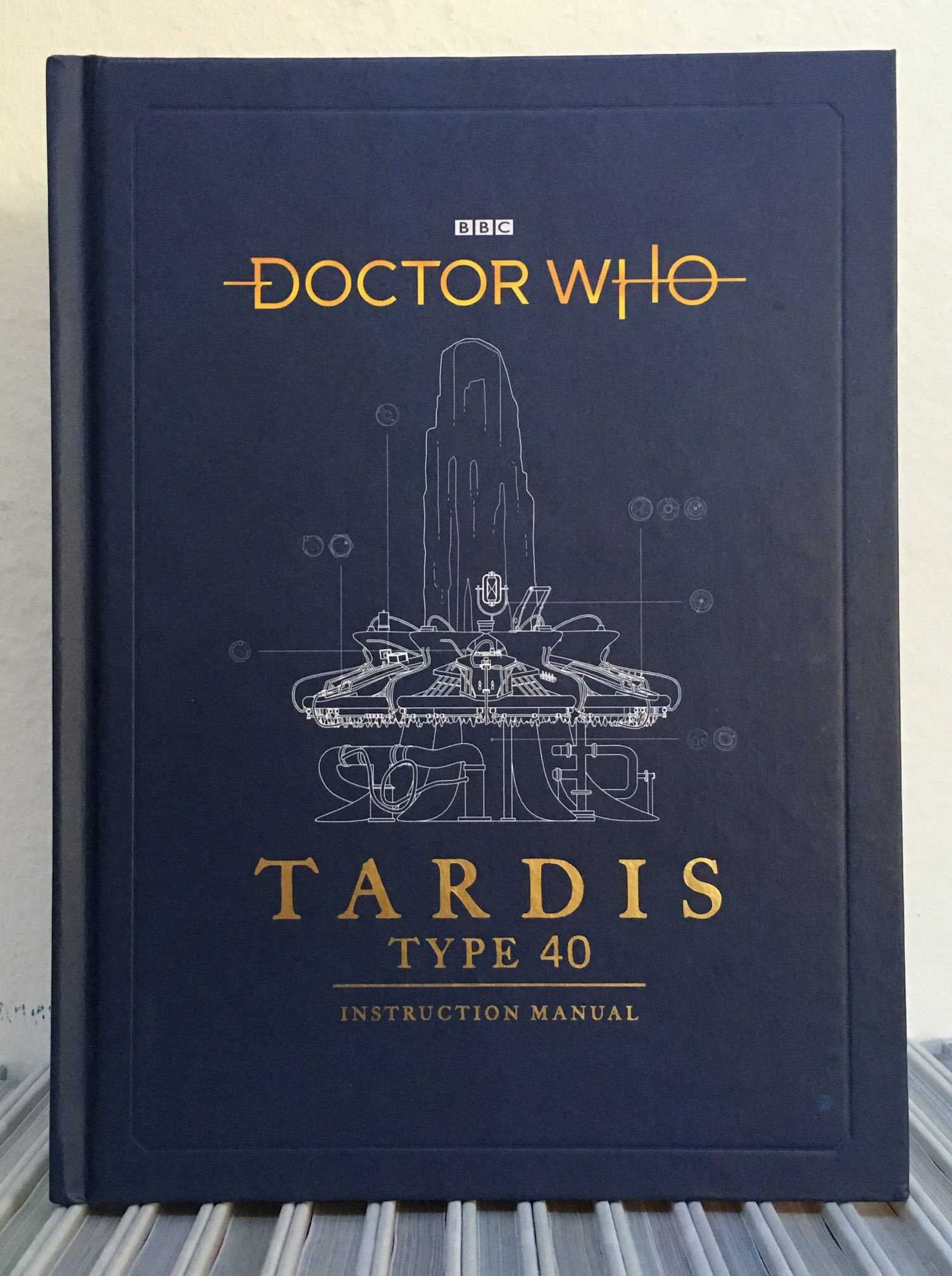 doctor who tardis type forty instruction manual