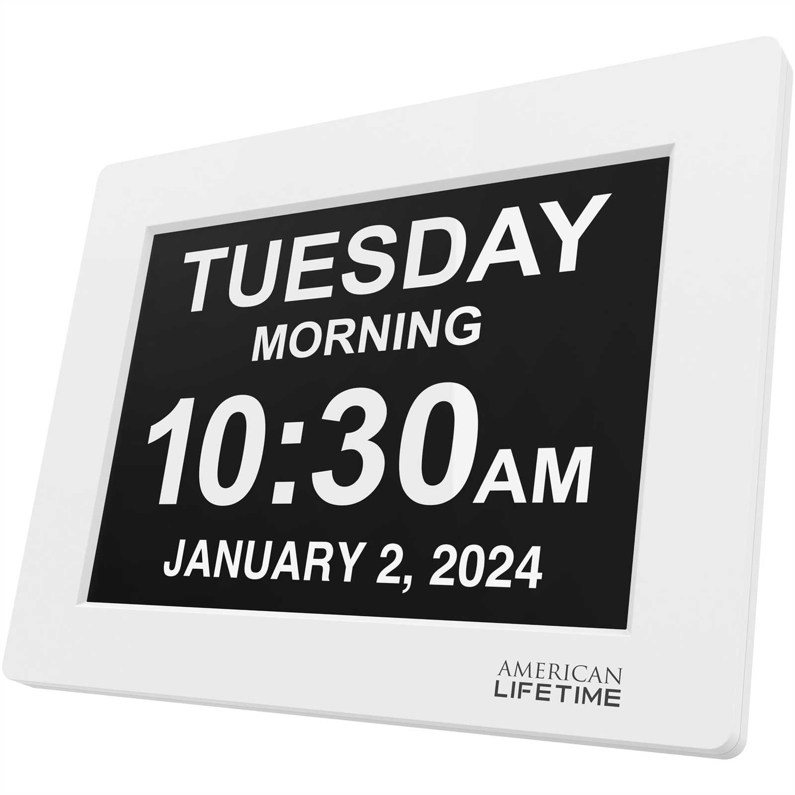 american lifetime day clock instruction manual