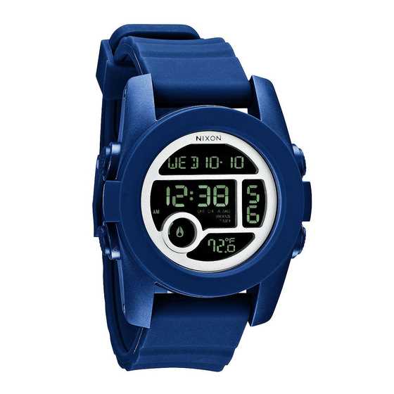 nixon the unit ss instruction manual