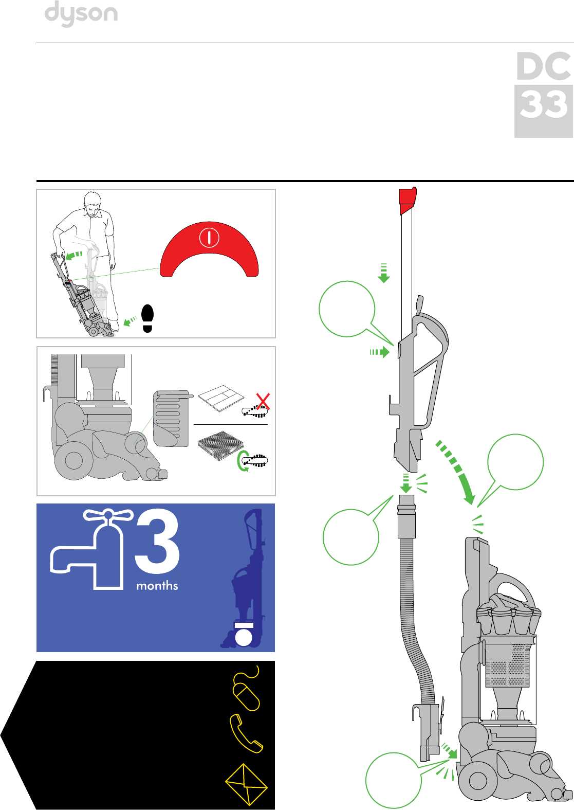 dyson animal instruction manual dc25